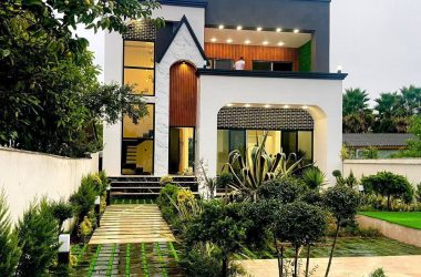 ویلا مدرن زیبا با 300 متر زمین