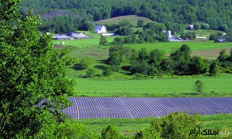 زمین شمال ارزان